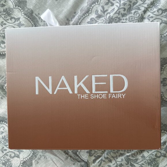 NIB, The Shoe Fairy, Naked 001 heels, Size 11 - Picture 1 of 7